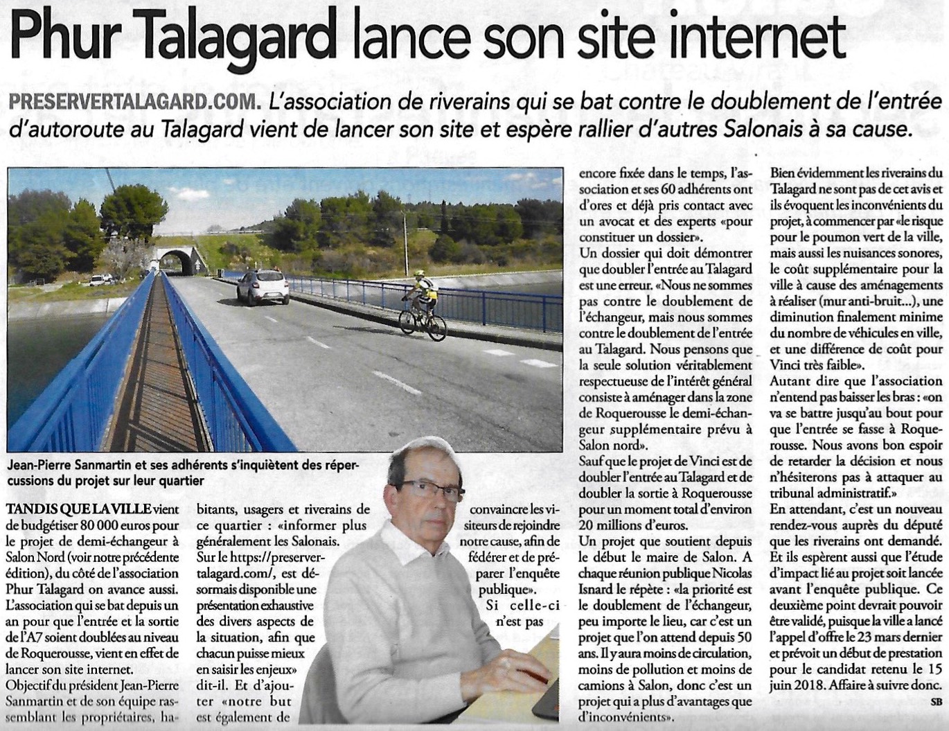 [2018.04.04] Le Régional - Site Internet